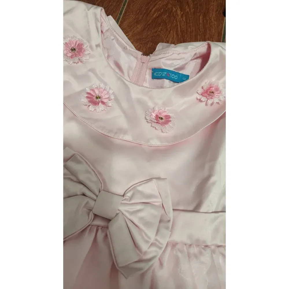 2 Pink dress easter colors sleeveless sz 6 & 8 sisters birthday flower girl